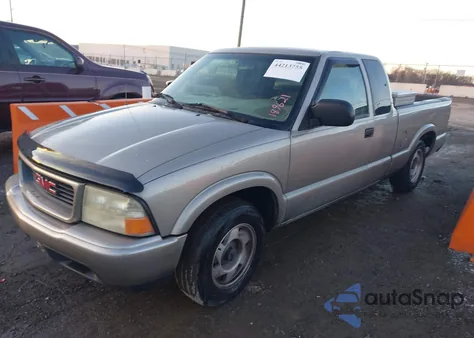 2001 GMC Sonoma Sls from USA, damaged, VIN 1GTCS19WX18189621